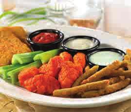 APPETIZER HARE A ROUND OR TWO WITH FRIEND. Friday s Pick Three-For-All Choose your favorites. Perfect for sharing. Pick one: Boneless or traditional wings served with your choice of sauces. 13.