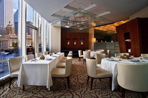 SIXTEEN Located on the 16th floor, the Michelin -rated Sixteen presents a truly unparalleled epicurean experience.