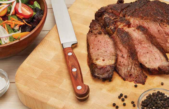 RIBEYE STEAK 1. Season both sides of the steak with the steak rub and olive oil. 2.