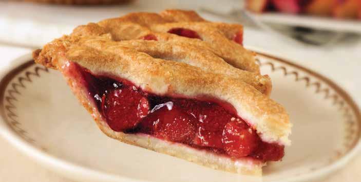 ChERRY PIE 1. Press 1 pie crust into a pie pan, leaving the excess dough hanging over the sides of the pan. 2. Place the pie pan in the Fry Basket. Place the Fry Basket in the Power AirFryer Elite. 3.