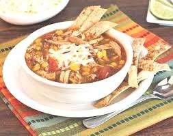 MAIN DISH MAIN DISH CHICKEN TORTILLA SOUP By Aundrea Haberer - Wolf Creek Valley 2 14oz cans chicken broth 1 14oz can diced tomatoes with green chilies 2 cups chopped carrots 2 cups frozen corn,