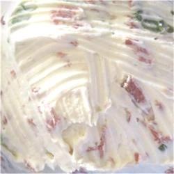 APPETIZER DESSERT DRIED BEEF DIP By Lily Pendergrass - Fossil Creek 1 8oz package of cream cheese 4 oz dried beef, chopped 5-6 green onions, chopped ½ tsp garlic powder ¼ tsp pepper In a medium size