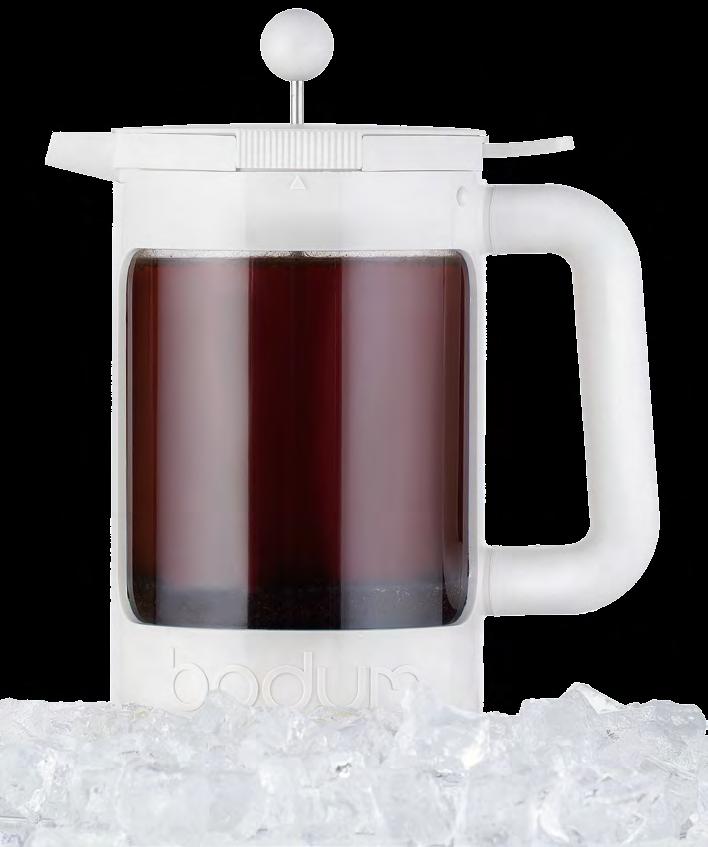 Cold Brew Coffee Maker The BEAN comes with two lids: one for the fridge overnight, and one