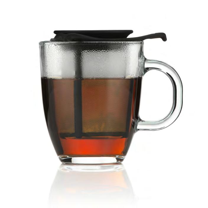 Wall Glass and Tea Strainer