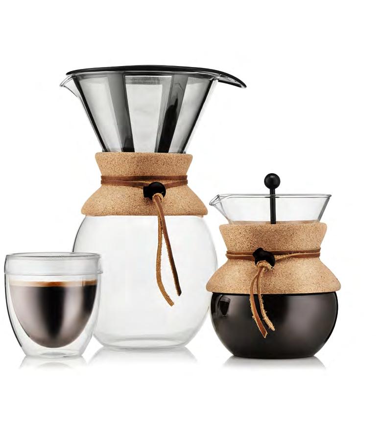 Pour Over Coffee Makers No paper filter! No capsule!