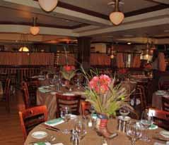 Decorated with rustic memorabilia and antiques. Accommodates up to 300 reception-style guests and 250 seated guests.