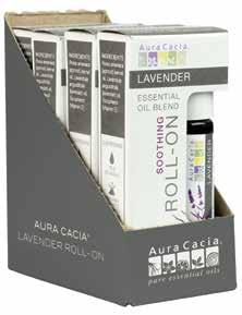 New! ESSENTIAL OIL ROLL-ONS Make essential oils easy to use anywhere, anytime with Aura Cacia Essential Oil Roll-Ons.