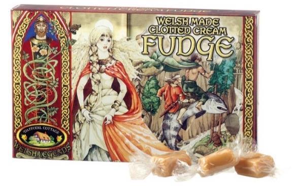 Confectionery Cartons and Bags Welsh Legends