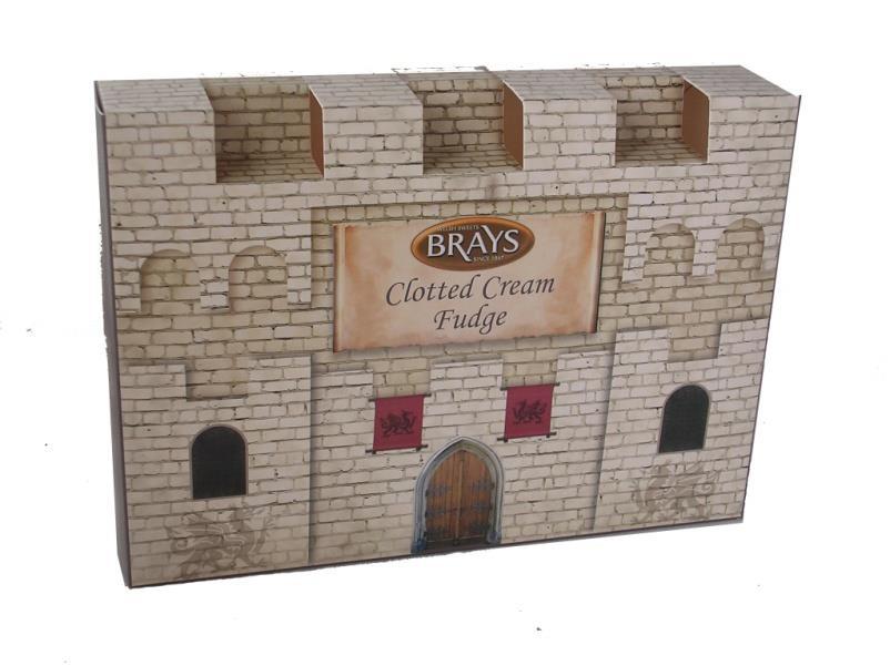 Gift Boxes Welsh Castles: Clotted Cream Fudge Welsh Castles: Toffee