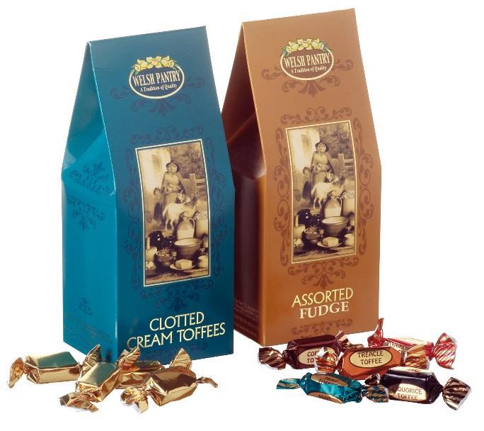 Variety P1425 Clotted Cream Toffees 150g x20