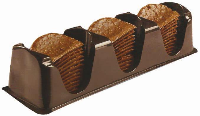 3 cavity blister: 12 Chocolate Thins per cavity 36