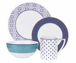 the casual collection 4 piece set dinner plate: 26.5cm/10.
