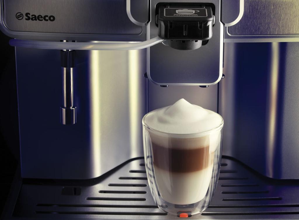 TOP QUALITY. Saeco is striving to achieve maximum satisfaction for coffee-based drinks lovers. Drink quality in the cup is constantly checked and monitored.