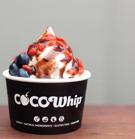 WHIP COMBO Coconut CocoWhip & Superfood Whip Combo 6 VERY BERRY Goji Berries, Blueberries & Berry Sauce SUPERFOOD WHIP Superfood flavour of the week, Cacao Bliss, Minty Matcha, African Mango &