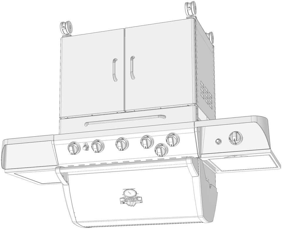 the Great Outdoors TM Assembly and Owner s Manual TG560 Portable Gas Grill ASSEMLER / INSTALLER: Leave these instructions with the consumer.