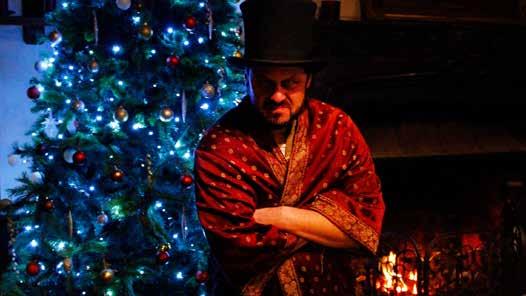 SCROOGE: A CHRISTMAS DINNER DINING EXPERIENCE Enjoy a meal with Ebenezer Scrooge himself. Be a guest in his home as he prepares for another lonely Christmas. 42.