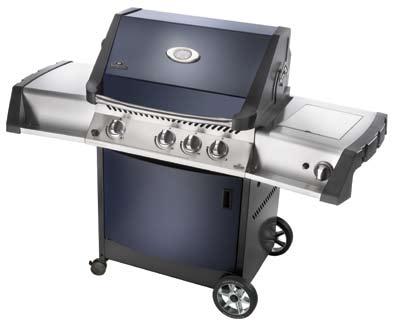 Includes infrared rear rotisserie burner with heavy duty or commercial quality rotisserie including counter balance Fully