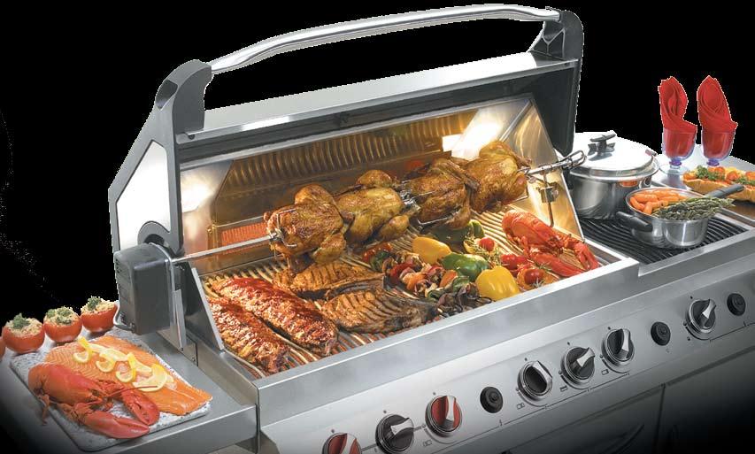 designed for high performance alfresco cooking.