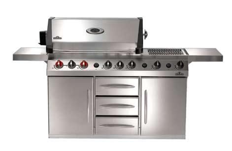 Integrated dual side burners for fine cuisine cooking, for a
