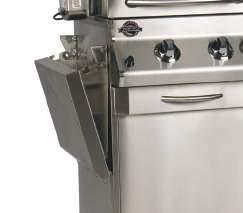 Heat up your candlelight dinners The Lux 400 Cart Model; a full sized grill in a compact package; perfect