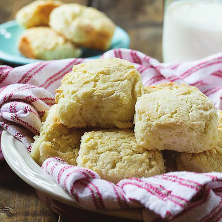Homemade Biscuits 4 cups self-rising flour preferably White Lily, plus more for dusting 1 butter (8 tablespoons) butter cut in small cubes and at room temperature 1/2 cup cream cheese, room