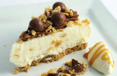 CHEESECAKES 3874 Golden Vanilla Fudge Cheesecake [Pre/Ptn] NEW! 1 x 14 17.90 1.