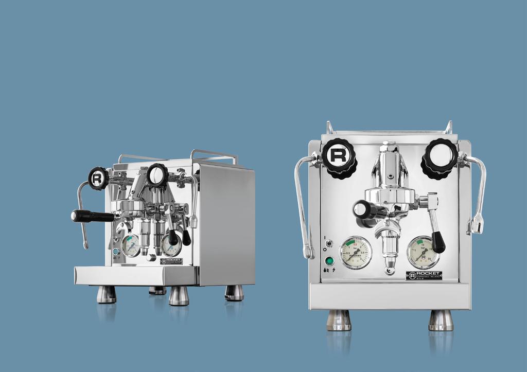 R 58 Dual independently operated PID controlled boilers allowing for optimum extraction of any coffee type or roast style.