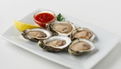 Oysters Gulf Oysters: Supplies for fresh and frozen oysters are adequate and