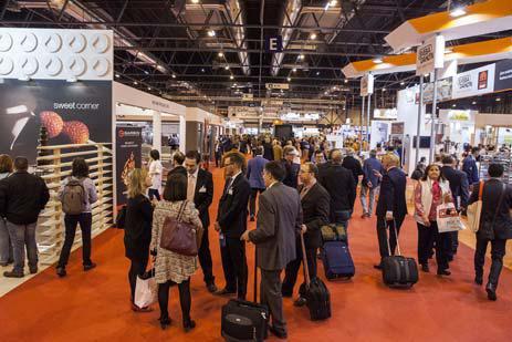 TURNOUT 168 professional exhibitors from 8 countries 24% international participation 256