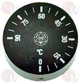 0852 Thermostats 3444008 BL ACK KN OB ø 41 m m 0-90 C 3444639 SINGLE-PHASE THERMOSTAT 230 C with manual reset for