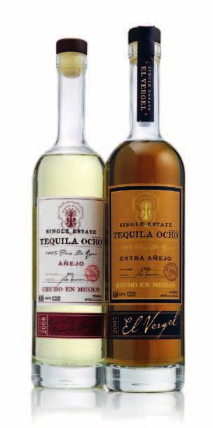 WHAT'S IN A NAME? Why the name Ocho, eight in English? This Tequila is made from the eighth sample produced by the Camarenas for Estes.
