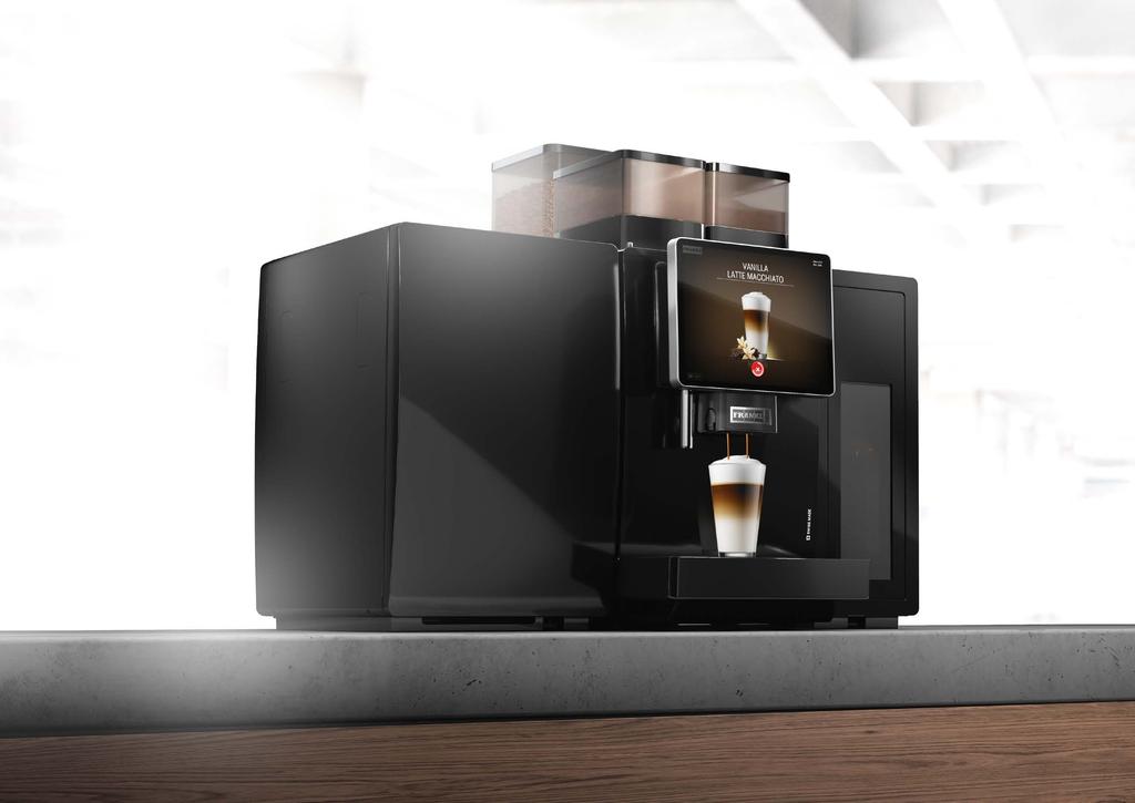 MULTITUDE OF PROS 01 A CAPACITY HEAVYWEIGHT The A800 is designed to deliver high quantities of top-quality beverages in a flash.