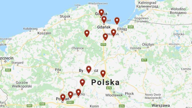 PolishOrigins Tours PolishOrigins PGSA Prussian Poland Tour Transportation: Air-conditioned mini bus or bus