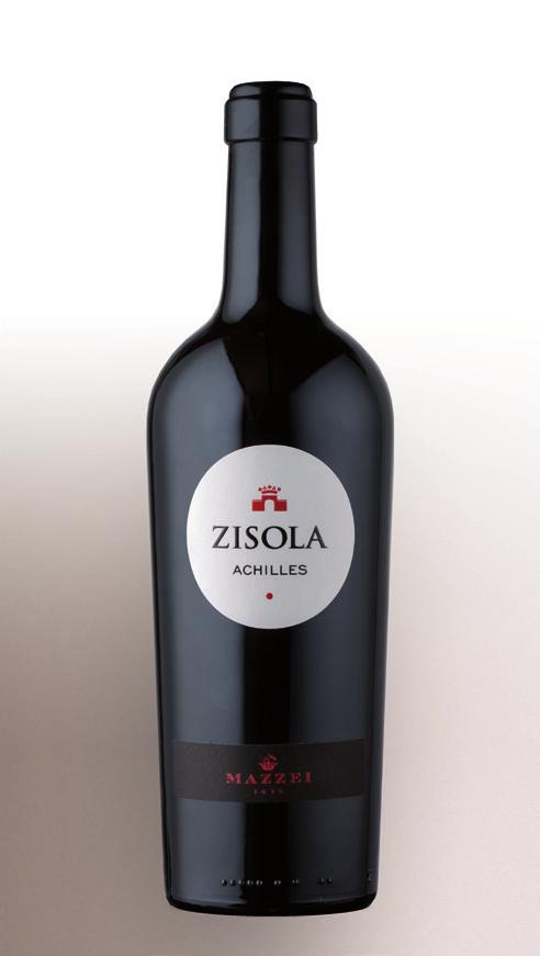 The Syrah expresses its full potential thanks to the intense brightness of the heavily calcareous terrain of Zisola.