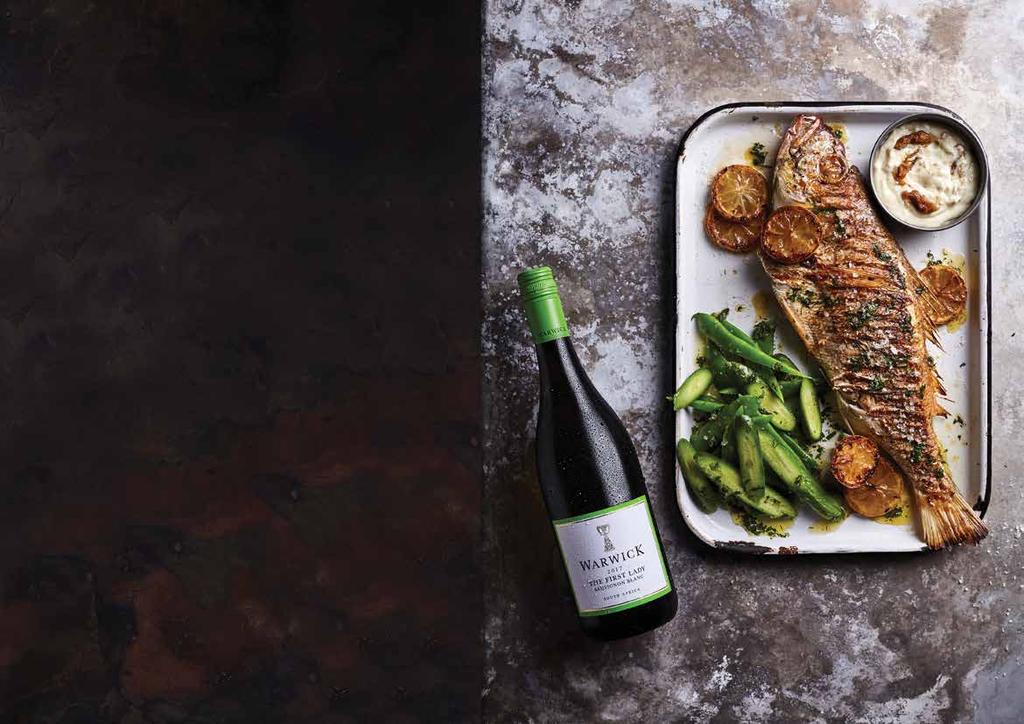 with LEMON & QUICK AIOLI Serves 6 Preparation Time: 5 minutes Cooking Time: 5 minutes Use any fresh, sustainably sourced fish you can lay your hands on for this recipe - it is perfect for the braai.