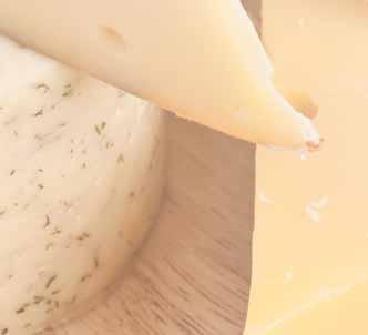 ) (Brie and Camembert) Pressed, cooked cheeses Often large in size and taste, pressed cooked cheeses are created by heating the curds
