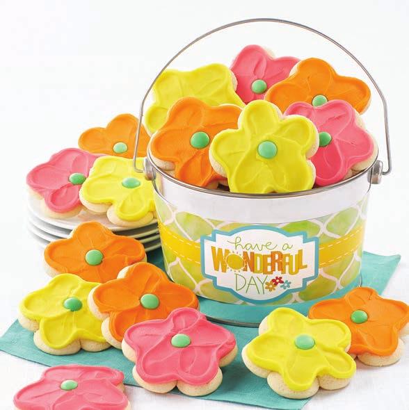 Each crunchy butterfly or flower sugar cookie is hand decorated and arrives carefully packaged to ensure perfect delivery. Each package includes 15 mini cookies. Kosher.