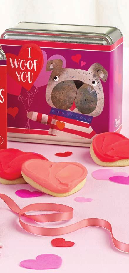 DECORATE THEM AT HOME! G. CHERYL S VALENTINE S DAY CUT-OUT COOKIE DECORATING KIT A delicious and fun gift idea!