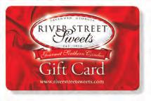 2 You can order 24 hours a day. By Phone: (800)793-3876 Fax: (800) 451-4022 Online: www.riverstreetsweets.com Mail: P.O. Box 1265, Savannah, GA 31402 Corporate Orders: (844) 379-3387 SEND TO ME AT ADDRESS SHOWN AT RIGHT ITEM # QTY.