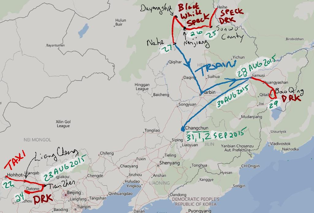 TRIP ITINERARY OVERVIEW Datong Region Phase 1 - Datong Region 22 24 Aug 2015 We spent 3 days in the Datong region talking with farmers and processors about their crop.