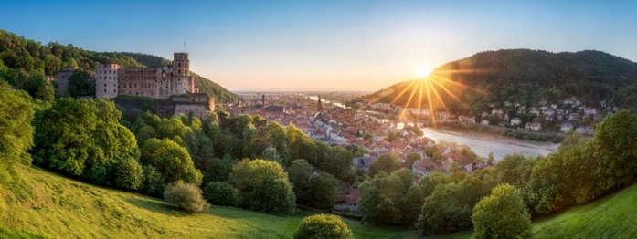 We then head to wonderful Heidelberg for a short city tour and a trip up the funicular to Heidelberg Castle, maybe the most spectacular medieval castle in Germany.