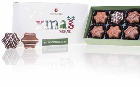 Delicate, delicious and fragrant Christmas chocolates