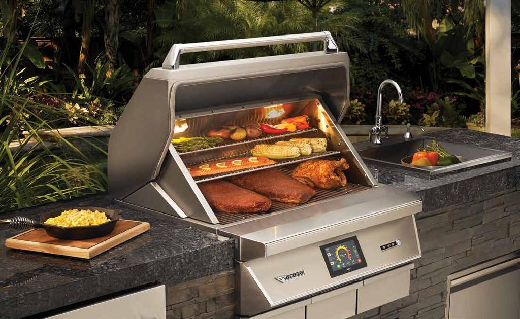 the ultimate wood fired pellet smoker & grill tepg36g tepg36r 36" wood fired pellet smoker & grill 36" wood fired pellet smoker & grill with rotisserie (shown) THE WOOD FIRED PELLET SMOKER & GRILL