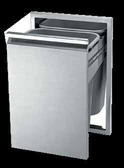 separately) tept15sd-c 15" paper towel drawer n Holds standard-size paper towels n Slide-out paper towel drawer n Towel bar n Storage tray tecd30-b 30" cooler drawer Keep a