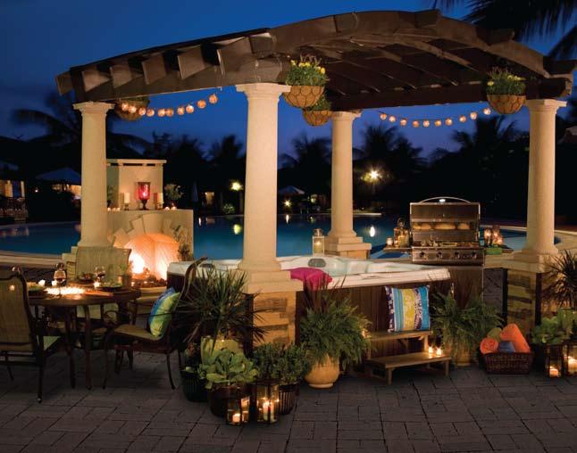 THE HOME RESORT EXPERIENCE As the #1 Global Manufacturer of Home Resort products, Cal Spas provides complete backyard solutions for homeowners worldwide.