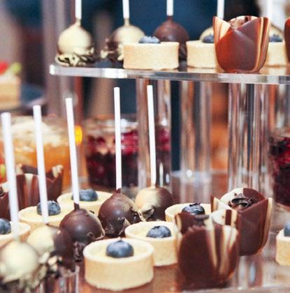 Raisin MINI CUP CAKES V Seasonal selections may include: Vanilla, Butterscotch, Chocolate Turtle, Lemon Cream, Chocolate Salted Caramel, Almond Raspberry, and German Chocolate