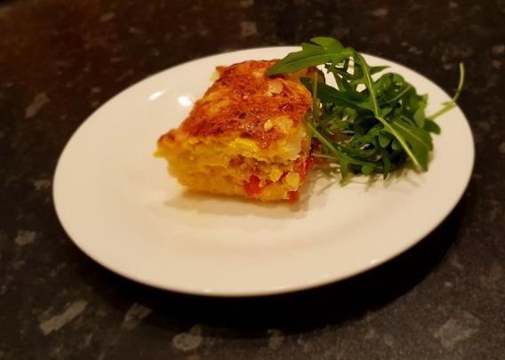 Spain Spain is well known for the Spanish omelette. Usually it is only eggs and potatoes but anything you like can be added for a tasteful twist.