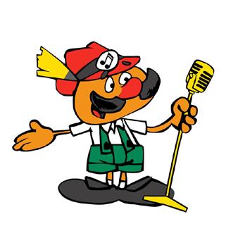 Count the Feathers with Onkel Hans! How many do you think he should put in his hat?