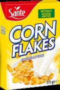 Sante Bran Flakes are a tasty blend of toasted wheat flakes with wheat bran.