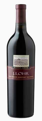 LARGE FORMATS LAN Crianza 1500 ml 2012 $29.95 A classic Rioja with juicy fruit and mild oak spice. J. Lohr Seven Oaks 1500 ml + wooden box 2013 $49.